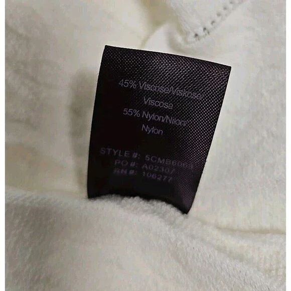 Hale‎ Bob Fit and Flare Midi Sleeveless Dress Stretch Off White Women’s Size XS - Picture 7 of 11